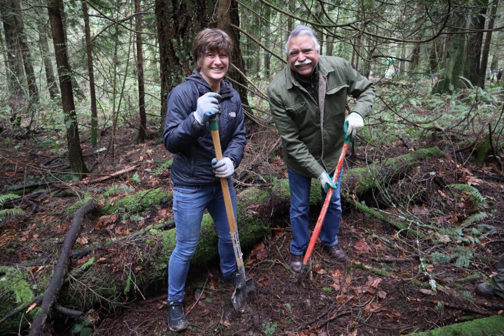 Whatcom Creek work party