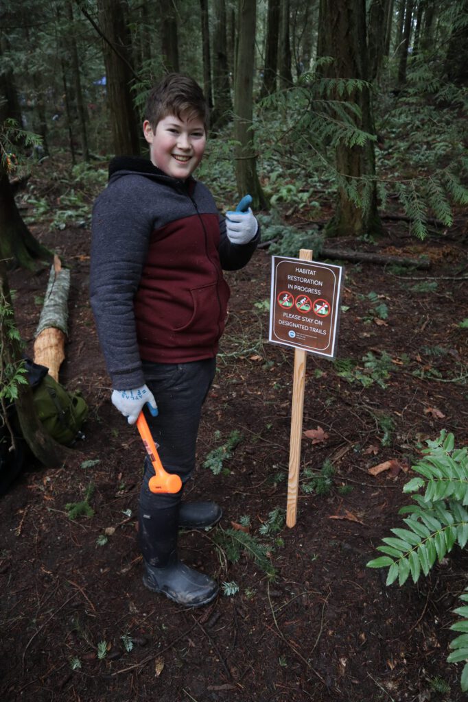 Whatcom Creek work party
